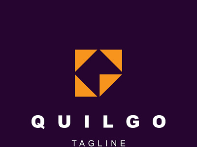 Square folding letter q logo vector illustration abstract branding company graphic design logo q logo q logo concept q square logo squire logo design