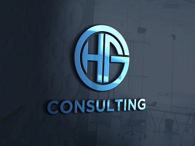 HFG CONSULTING LOGO branding graphic design logo