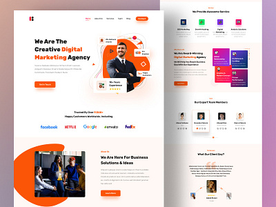 Digital Marketing Agency Landing Page