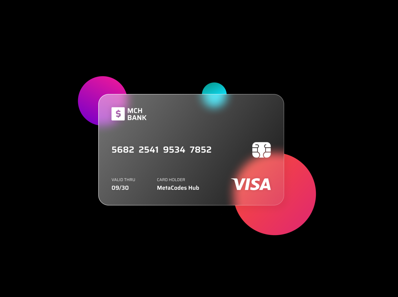 Glassmorphism Credit Card | UI Trend by Abdul Qader on Dribbble