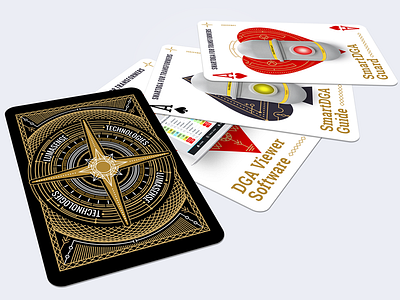 Corporate playing cards