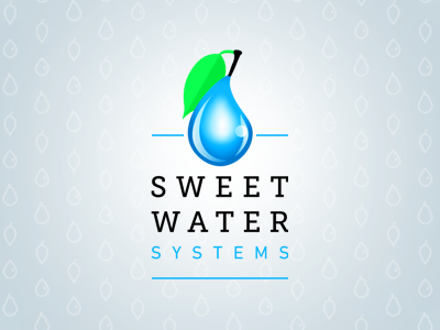 Sweet Water Systems logo v.3 (approved) blue green logo sweet water water