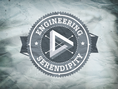 Engineering serendipity logo v.1 badge branding engineering graphic logo serendipity