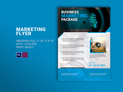 Design a Business Marketing Flyer branding brochure brochure design figma design flyer graphic design illustration marketing typography