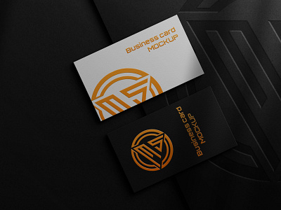 Business Card Mockup Design branding business card cards display mockup