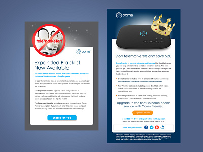 Ooma Customer Outreach Emails