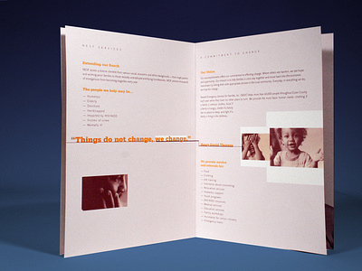 NESF Social Services 2-color Brochure