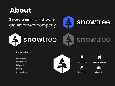 Snow Tree brand id