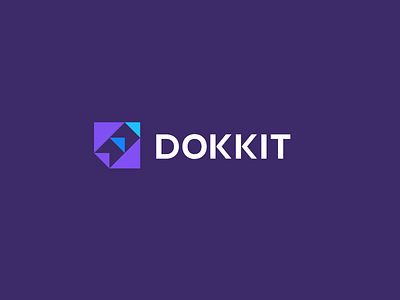 dokkit abstract concept construction doc document file files generator logo mark simple unused