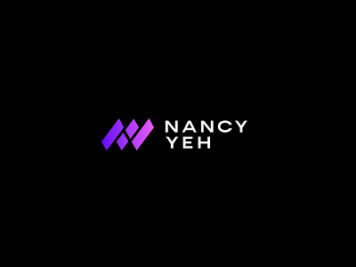Nancy Yeh Real Estate abstract agent branding buildings house sell and buy n letter negative space logo ny ny letters real estate real estate agent logo san francisco real estate y letter