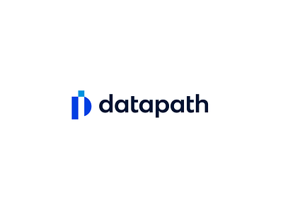 Datapath d p data emergency management path saas saas logo software tech technology platform technology software logo unused logo concept