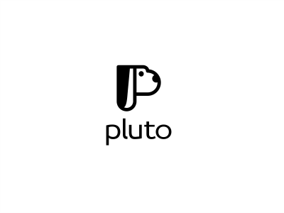 Pluto the dog - logo design