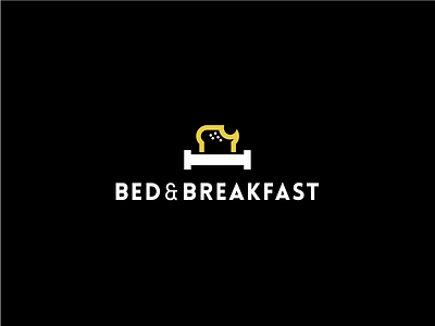 bed & breakfast bed bed and breakfast bed logo bedding bread bread logo breakfast logo simple