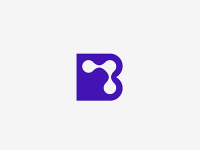 B a b c d e f g h i j k l m n branding concept content digital letter b lettermark o p q r s t u v w x y z platform sharing technology tv video