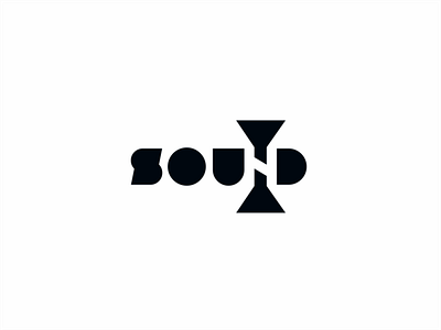 sound concept lettermark logo mark music negative space simple sound soundwave word wordmark