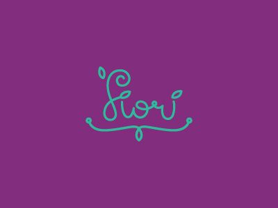 Fiori branding design fiori flowers footwear identity logo oven shoes symbol visual