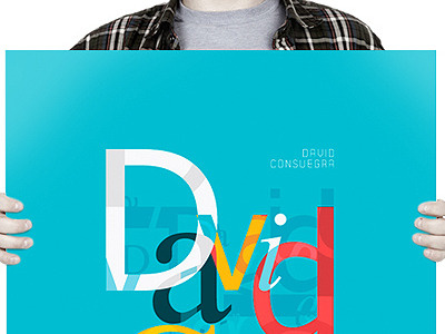 Typographic Poster bucaramanga caceres claudia colombia consuegra david design diego poster rueda typo typographic