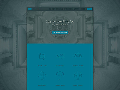 Cearley Law Firm Website