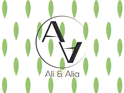 Ali & Alia | Logo adobe illustrator branding design illustration logo minimal vector