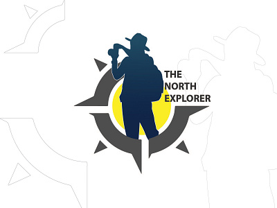The North Explorer | LOGO adobe illustrator branding design illustration logo minimal vector
