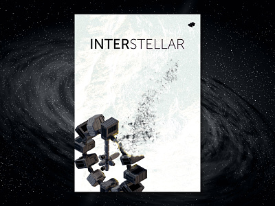 Interstellar Poster design fan art graphic design interstellar poster photoshop poster design