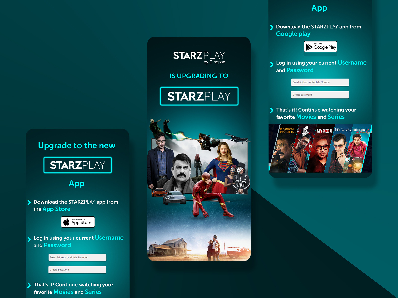 STARZPLAY Landing page by Waqas Ali on Dribbble