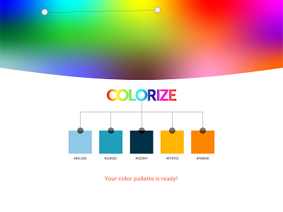 Color Pallet Generator color pallet design graphic design minimal ui ux website