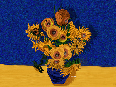 sunflowers !!! illustration
