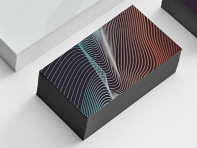 Blend blend branding business card stationary