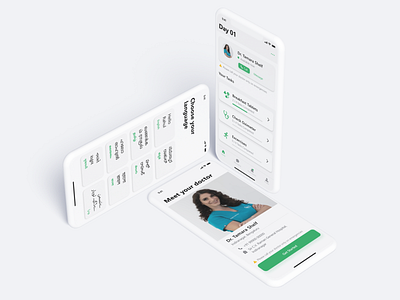 Patient Assistance System app corona covid design health medical patient patient tracking system ui ux vector