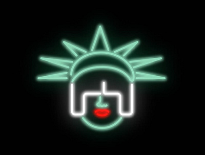 Light Up New York design graphic design logo