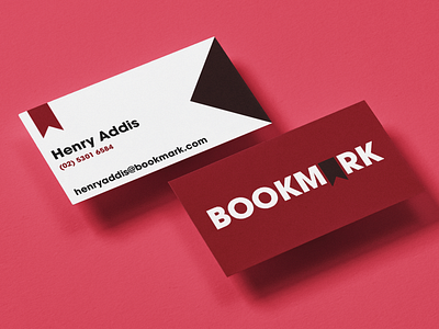 Bookmark branding design graphic design logo