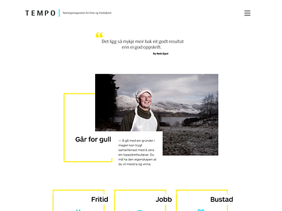 Tempo online magazine colorful content marketing identity magazine minimalistic responsive responsive design responsive website webflow website