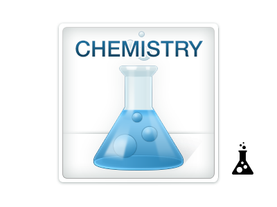 Chemistry beaker blue boundless chemistry erlenmeyer flask icon