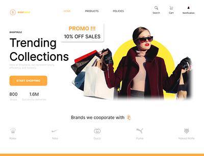 Shoptacle design ui ux webdesign