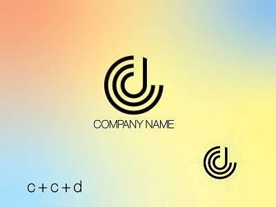 CCD Logo branding design icon illustration logo typography vector