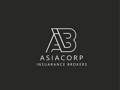 A professional and minimalist Insurance company logo.