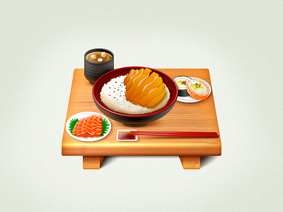 Washoku blueant icon sushi