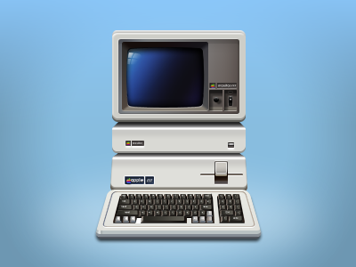 Apple III apple icon ui