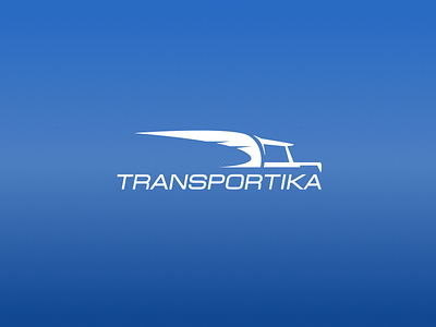 Logo Transportika android app auto car customer driver logo transport transportika truck wing