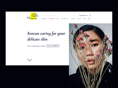 Korean cosmetics online store. E-commerce