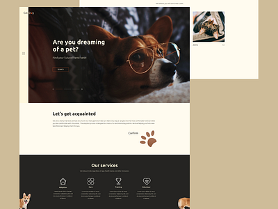 Website for animal shelter 🐾