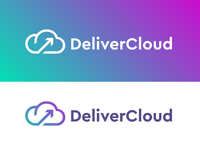 DeliverCloud - Logo draft #01 branding design flat icon logo