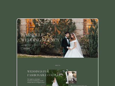 EPOUSE Wedding Agency Website Design branding fashion fashion design fashion website graphic design minimalism ui uxui uxui design website website design