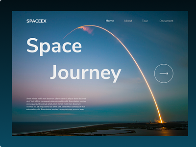 Space Journey Homepage design homepage homepage design landing page landing page design landingpage latest landing page design minimal landing page design space landing page ui ui design web web design web landing page web ui website website design website landing page
