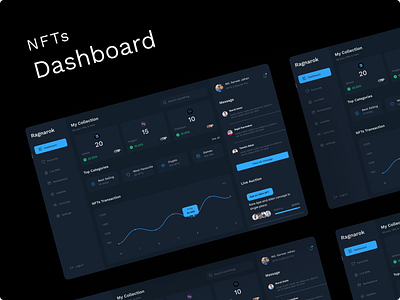 NFTs Management Dashboard UI black clean dashboard design dark dark dashboard dark dashboard design dark mode dashboard dashboard design dashboard ui latest dashboard design nft nft dashboard nft dashboard design nft dashboard ui nfts nfts dashboard nfts dashboard design nfts dashboard ui night mode ui design