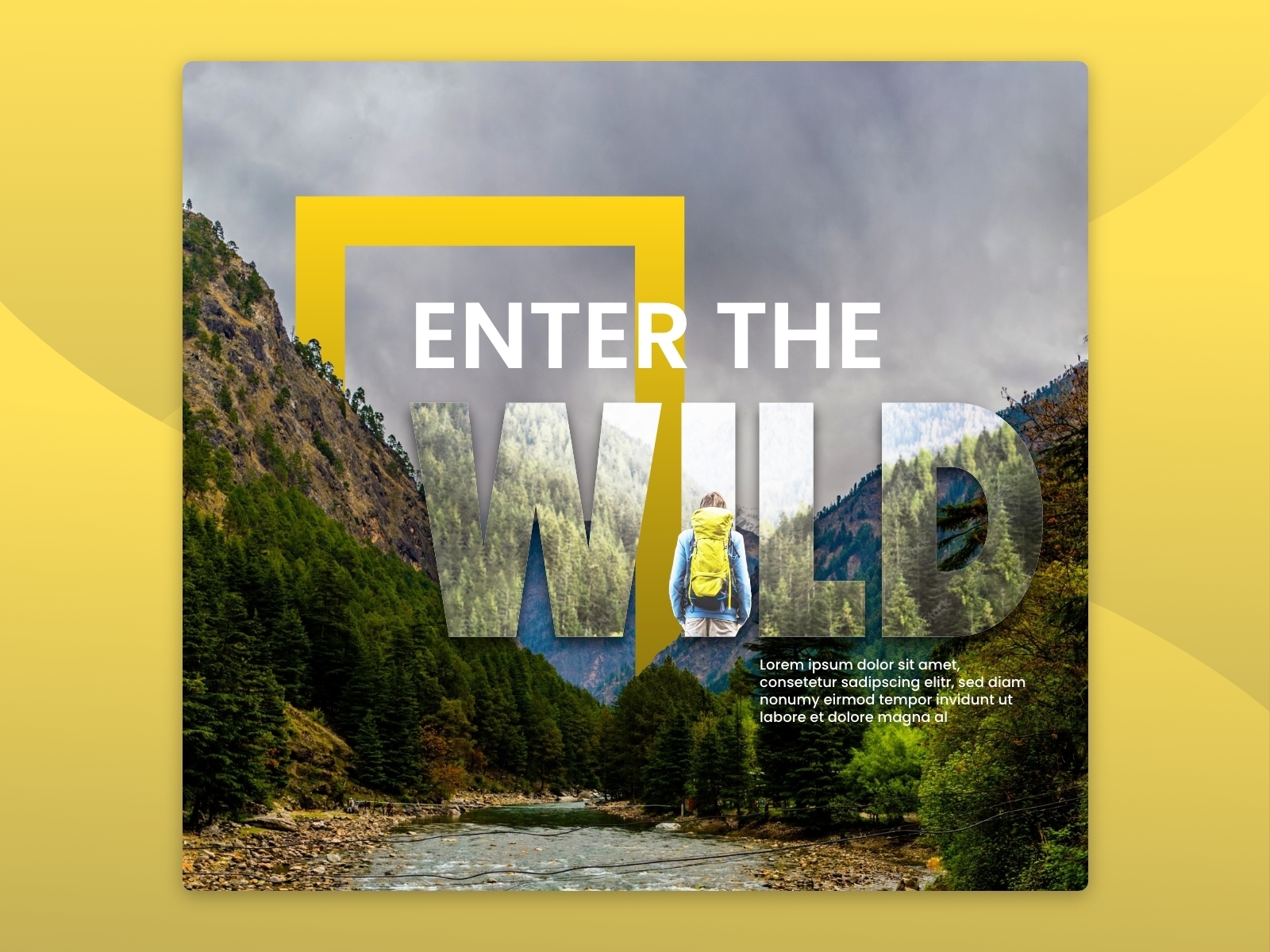 Enter The Wild Concept by Heta Gadhiya on Dribbble