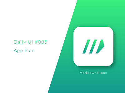App Icon (Daily UI #005) app app icon daily ui dailyui design gradient icon sketchapp