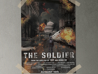 The soldier's poster