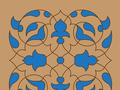 Islamic motif pattern vector frame graphic design illustrator islamic motif pattern vector